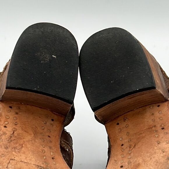 Freebird By Steven Lucky Mules Size 6 Brown - Picture 10 of 13